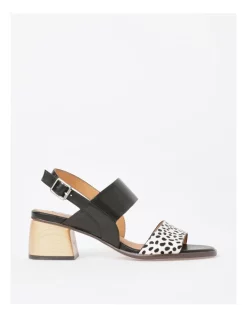 Best Sale ✔️ Zazou Palmer Sandal In Black Spot 👍