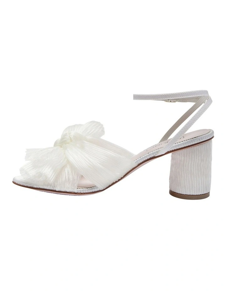 Discount ⭐ Pink Inc Secret Ivory Fabric ✔️ Sandals ✔️ - Image 3