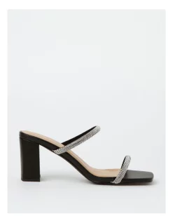 Cheapest ⌛ Collection Neve Black Sandal ⭐