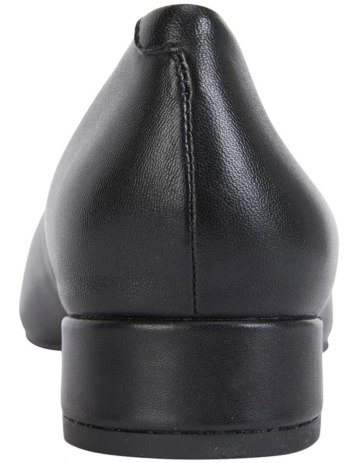 Best Sale 🛒 Easy Steps Janine Black Glove Heeled Shoes ✔️ - Image 6