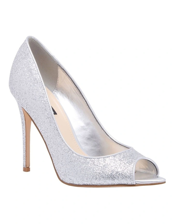 Cheapest π₯° Nine West Prizz Pump In Silver βοΈ - Image 2
