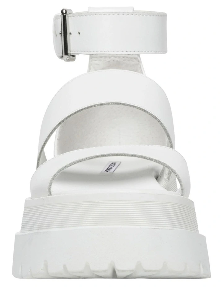 Best reviews of π Windsor Smith Thrilled White Leather Ankle Strap Platform β Sandal βοΈ - Image 5