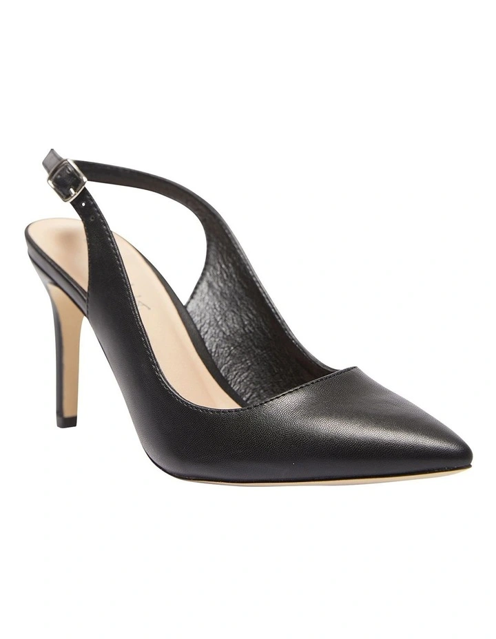 Deals 𧨠Ravella Whiz Heeled Shoes In Black Smooth π - Image 2