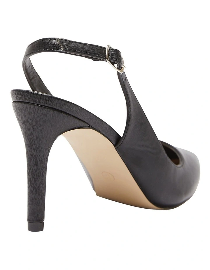 Deals 𧨠Ravella Whiz Heeled Shoes In Black Smooth π - Image 4