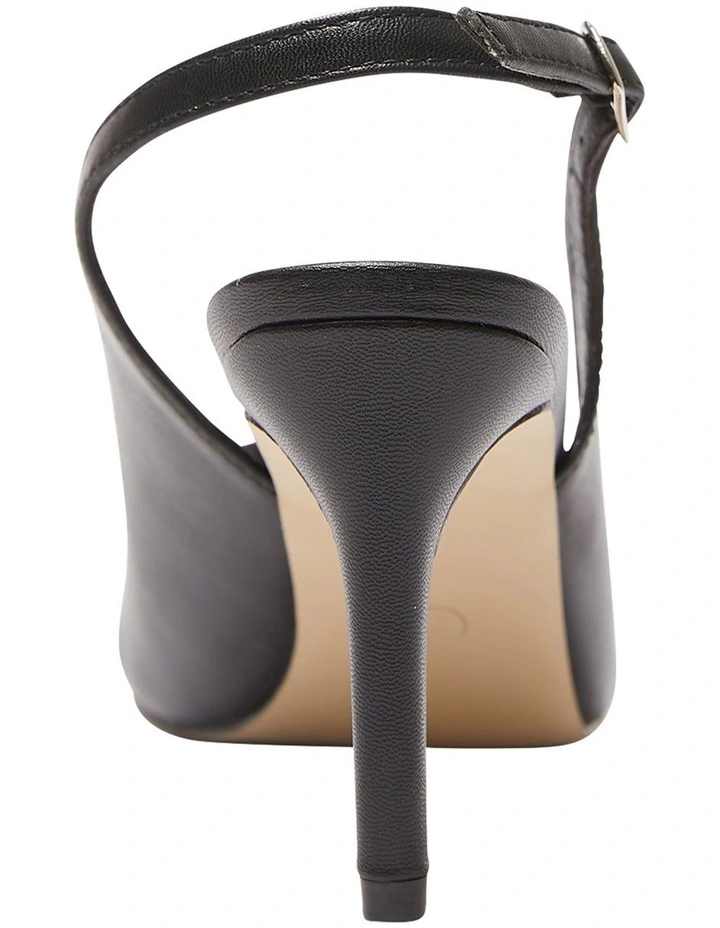 Deals 𧨠Ravella Whiz Heeled Shoes In Black Smooth π - Image 5