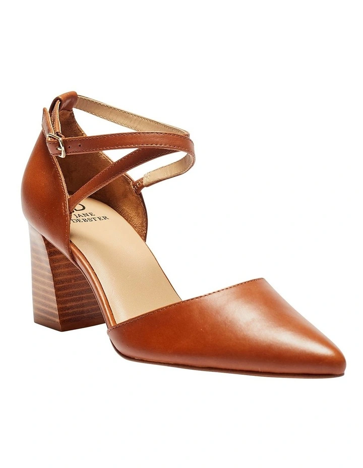 Wholesale β¨ Jane Debster Gwyneth Cognac Glove Heeled π Shoes βοΈ - Image 2