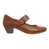 Discount ⭐ Wide Steps Appeal Cognac Glove Heeled Shoes 👏