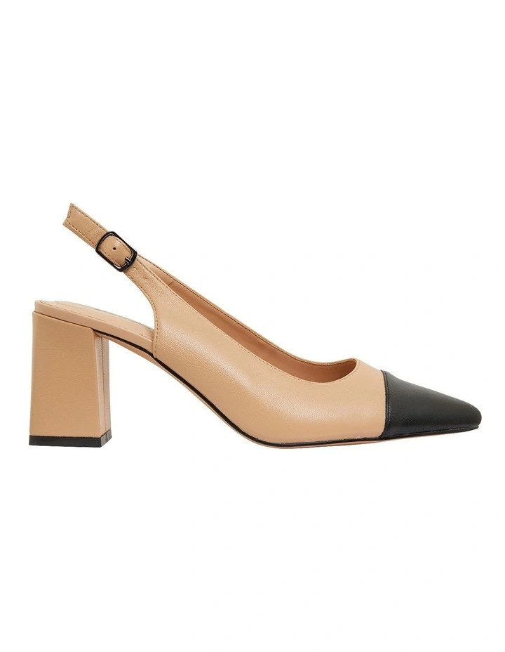 Buy β Sandler Kirsty Black/Camel Glove Heeled π Shoes π―