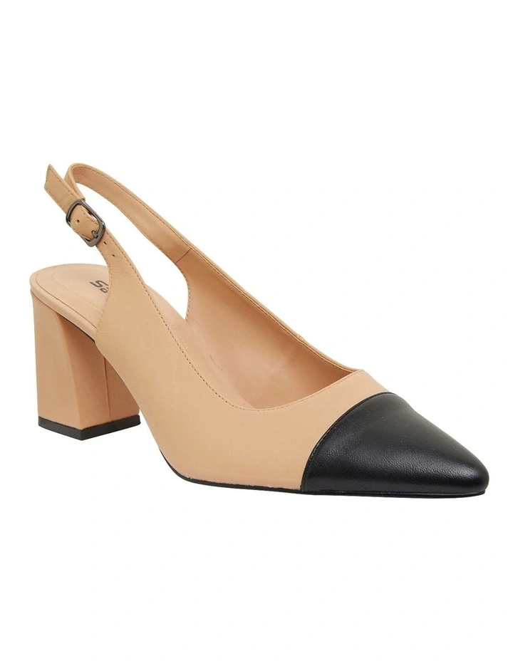 Buy β Sandler Kirsty Black/Camel Glove Heeled π Shoes π― - Image 2