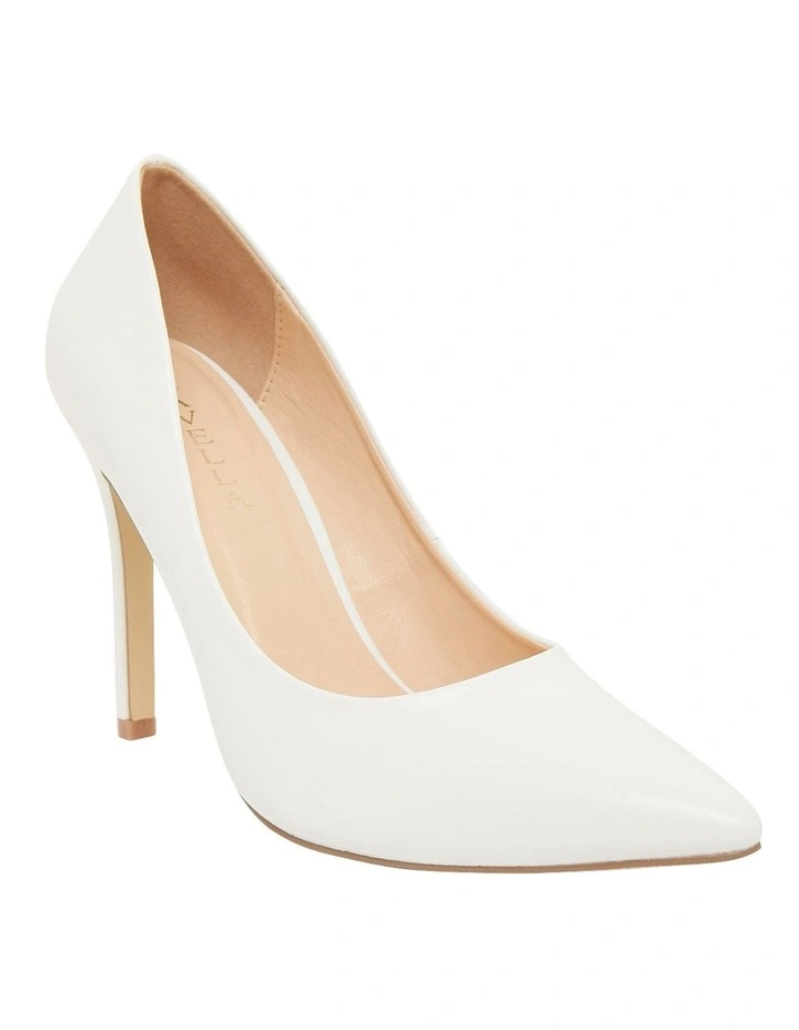 Brand new βοΈ Ravella Harbour Heeled π Shoes In White Smooth π₯ - Image 2