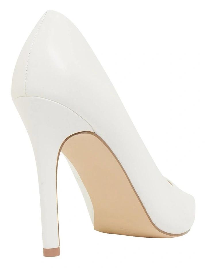 Brand new βοΈ Ravella Harbour Heeled π Shoes In White Smooth π₯ - Image 4