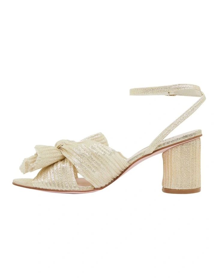 Best Sale π Pink Inc Secret Light Silver Shimmer Sandals π₯° - Image 3
