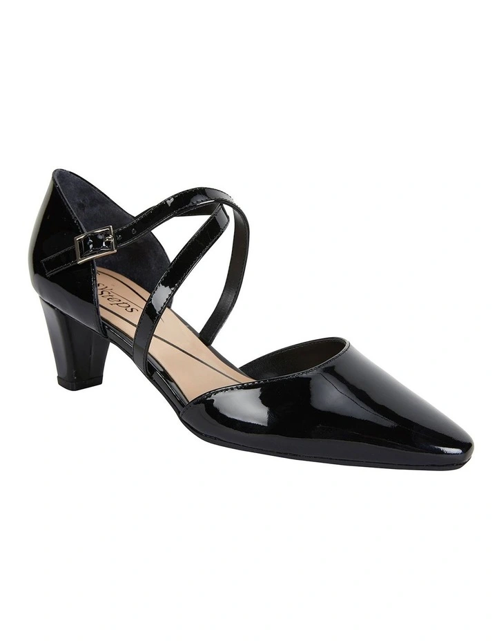 Best reviews of ๐งจ Easy Steps Adison Black Patent Heeled Shoes ๐ - Image 2