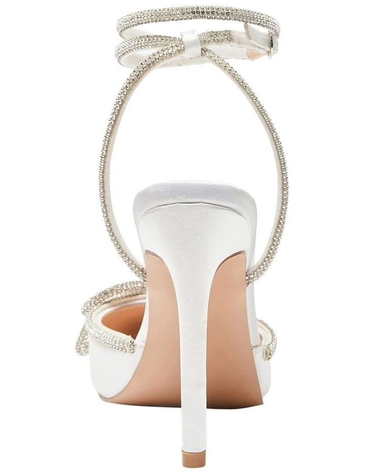 Flash Sale β¨ Pink Inc Rory Heeled π₯° Shoes In Ivory Satin π - Image 5