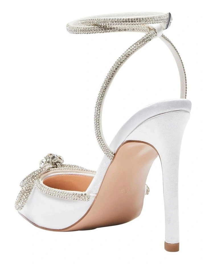 Flash Sale β¨ Pink Inc Rory Heeled π₯° Shoes In Ivory Satin π - Image 6