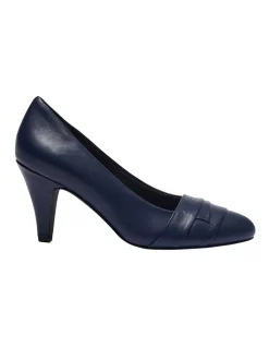 Best deal ๐งจ Easy Steps Matilda Navy Glove Heeled Shoes ๐