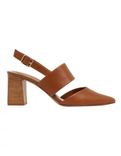 Promo 👏 Sandler Kitson Cognac Glove Heeled Shoes 🔔