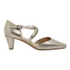 Flash Sale 🔔 Easy Steps Adison Pewter Metallic Heeled Shoes 😉