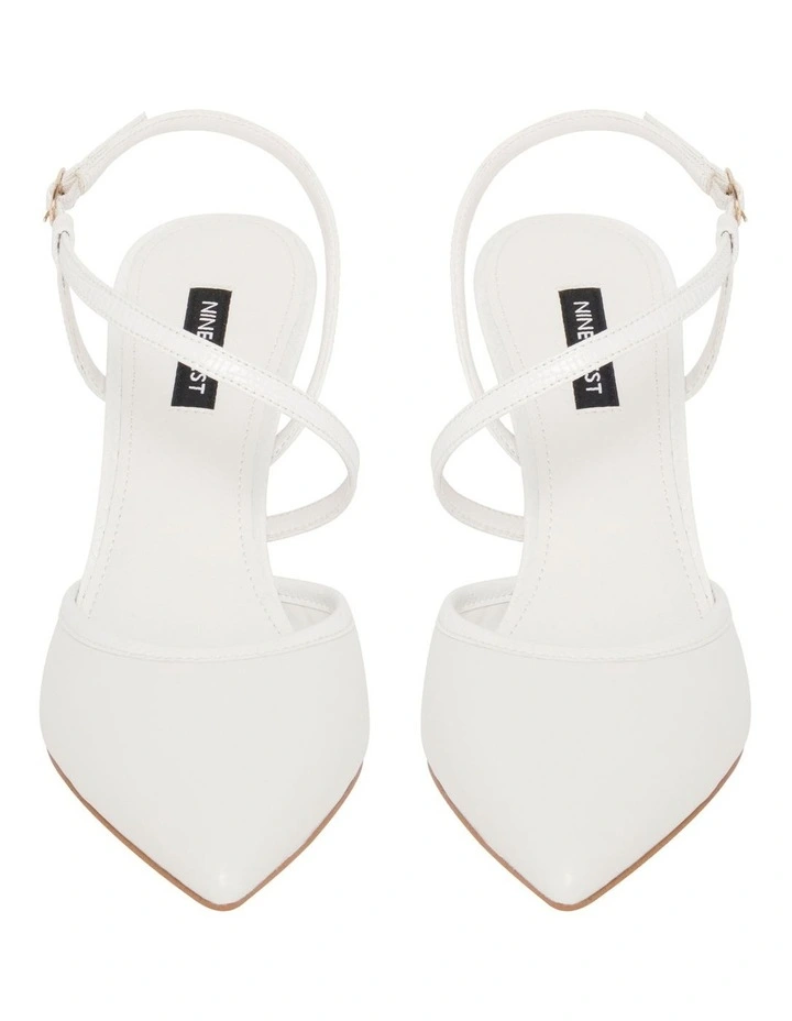 Cheap π― Nine West Miko Pump In White βοΈ - Image 3
