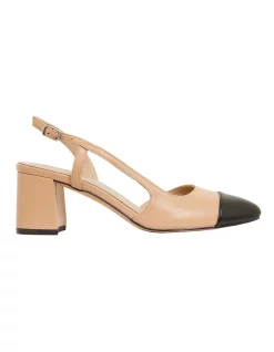 Buy 🎉 Jane Debster Chapter Black Glove/Camel Heeled Shoes 🤩