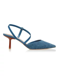 Budget ❤️ Dune London Colombia Pumps In Denim Blue 🛒