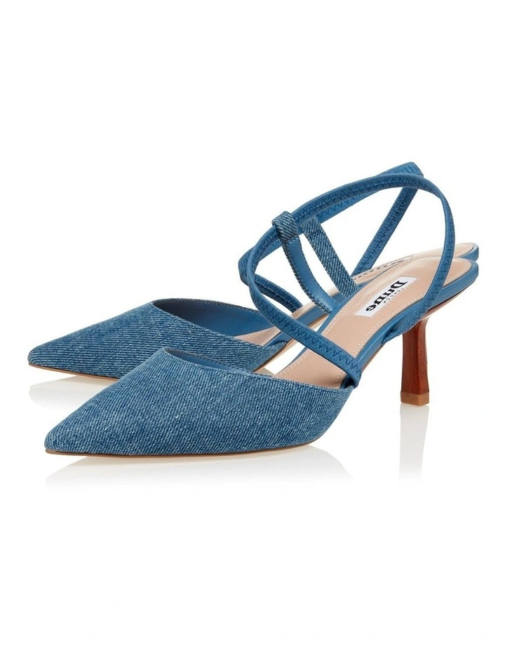 Budget β€οΈ Dune London Colombia Pumps In Denim Blue π - Image 3