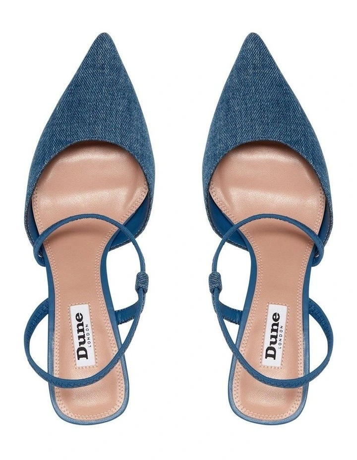 Budget β€οΈ Dune London Colombia Pumps In Denim Blue π - Image 4