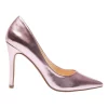 Promo 🎉 Ravella Harbour Heeled Shoes In Metallic Pink 🔥