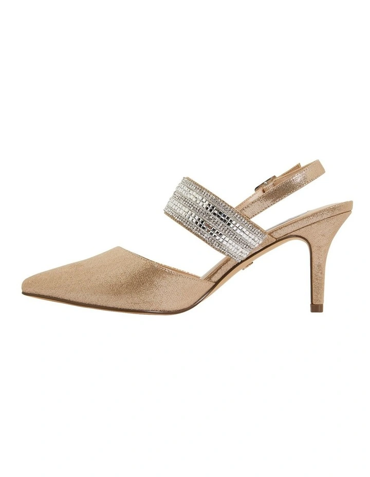 Brand new π₯ Nina Taupe Reflective Suede Pump π - Image 3