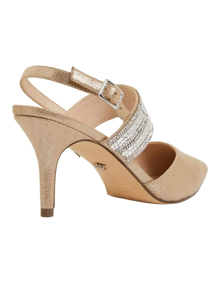 Brand new π₯ Nina Taupe Reflective Suede Pump π - Image 4