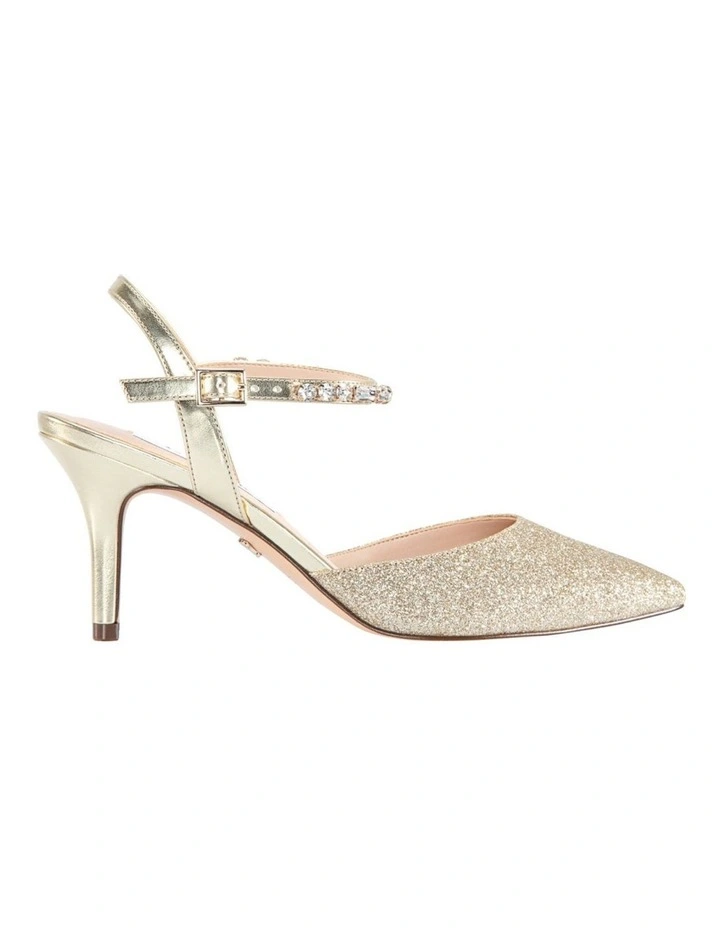 Budget β NINA Tonya Platino Baby Glitter Pump π