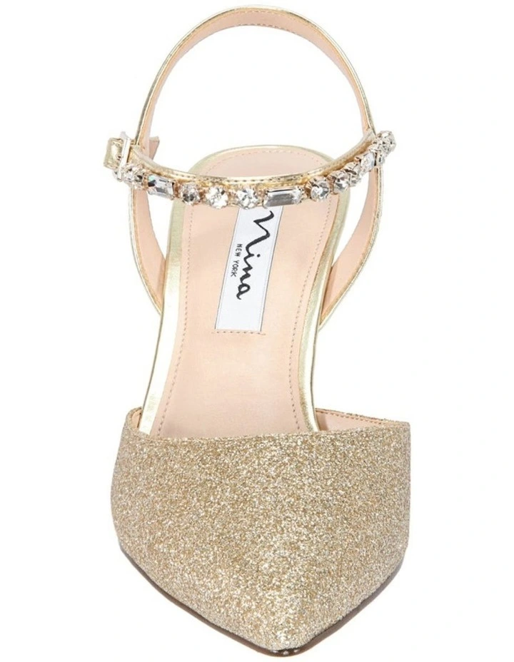 Budget β NINA Tonya Platino Baby Glitter Pump π - Image 4
