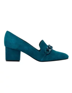 Discount 👏 Nine West Remal Teal Pumps ✔️