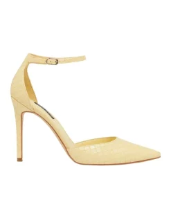 Cheapest โญ Nine West Faiz Pump In Yellow โ