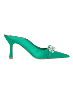 Hot Sale 🤩 Nine West Sauci Pumps In Green ⌛
