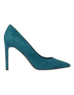 Discount ✨ Nine West Tatiana Teal Pumps 😀