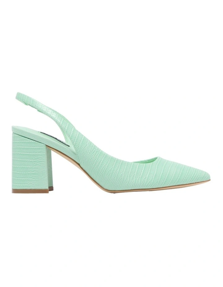 Best deal 𧨠Nine West Careen Pump In Green π―