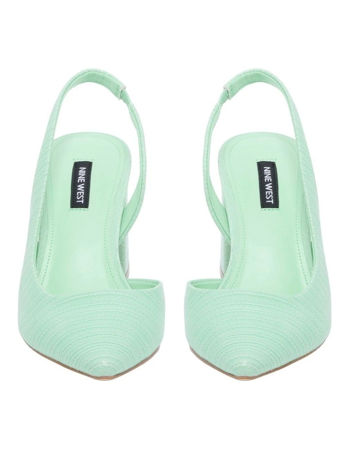 Best deal 𧨠Nine West Careen Pump In Green π― - Image 3