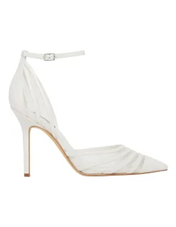 Discount โ Nine West Beck Ivory Leather Pumps ๐ฅ