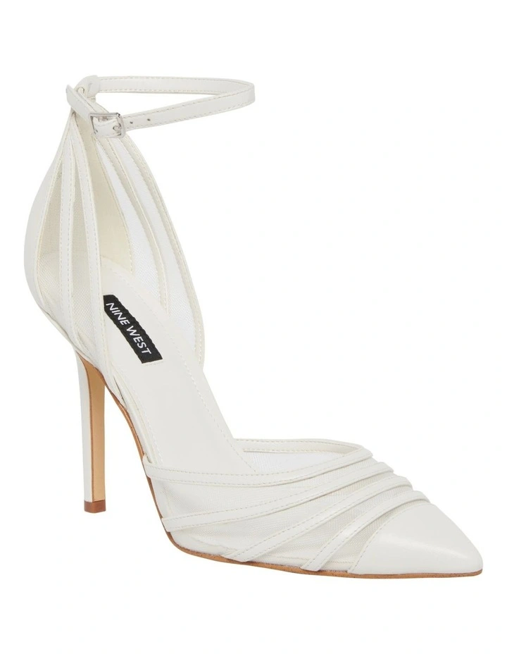 Discount β Nine West Beck Ivory Leather Pumps π₯ - Image 2