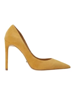 Budget 🔔 Tony Bianco Anja Heels In Yellow Desert Suede 🎁