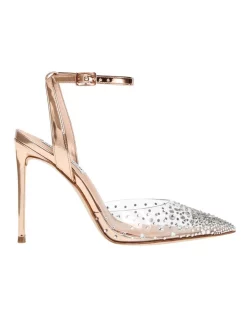 Discount 🧨 Steve Madden Revert Rosegold Heeled Shoes ⌛