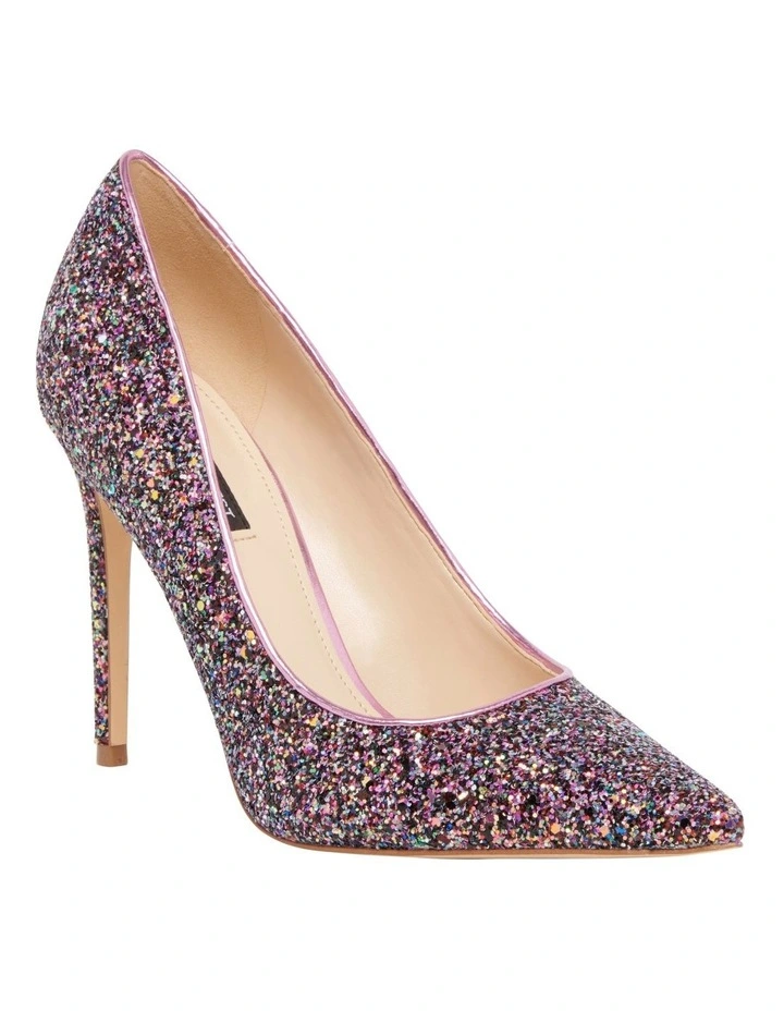 New β Nine West Fresh Purple Multi Pumps π - Image 2