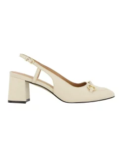 Cheap 🔔 Dune London Cassie Heels In Ecru 💯