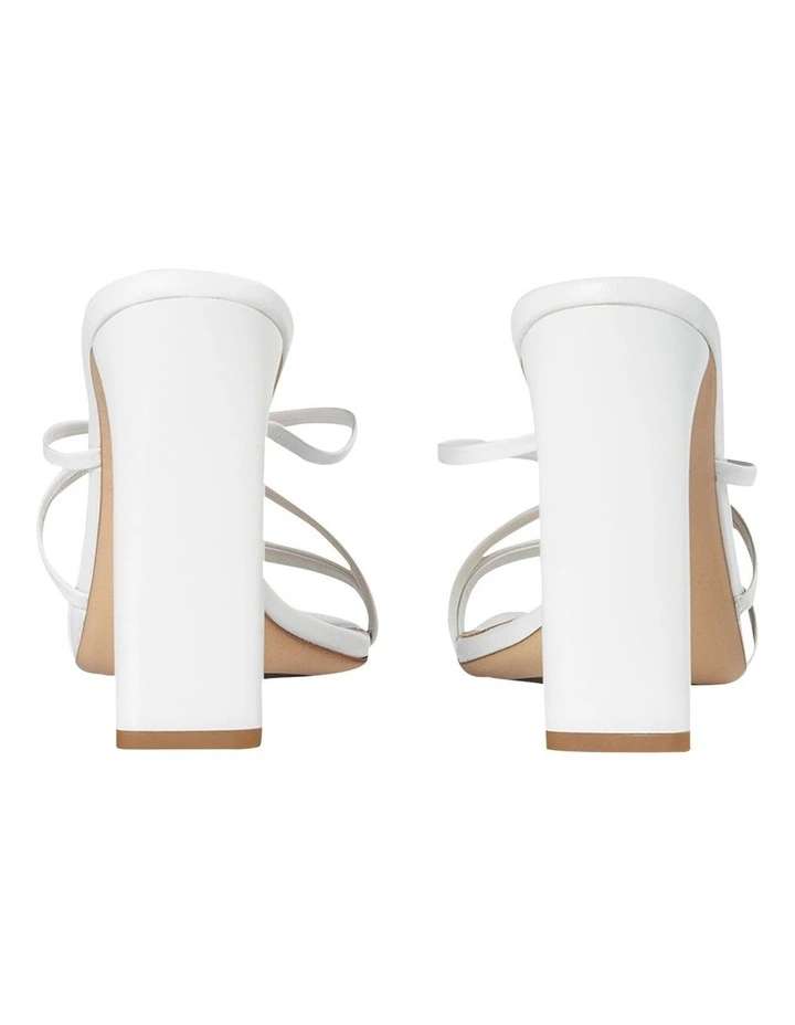 Buy β Tony Bianco Fior White Kid Heels π - Image 3