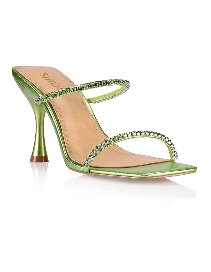 Wholesale β¨ Siren Izzy Diamante Stiletto π₯° Heels In Lime βοΈ - Image 2