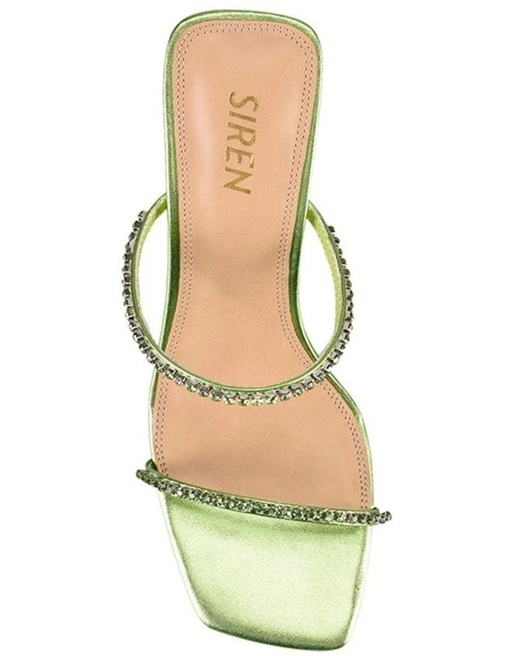 Wholesale β¨ Siren Izzy Diamante Stiletto π₯° Heels In Lime βοΈ - Image 3