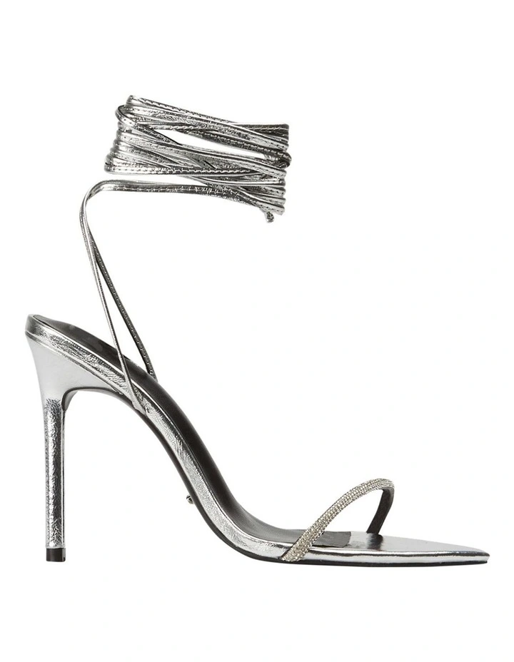 Coupon β Tony Bianco Makai Heels In Silver Foil π