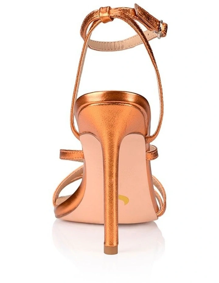 Best deal 𧨠Siren Dagger Stiletto Heels In Orange βοΈ - Image 3