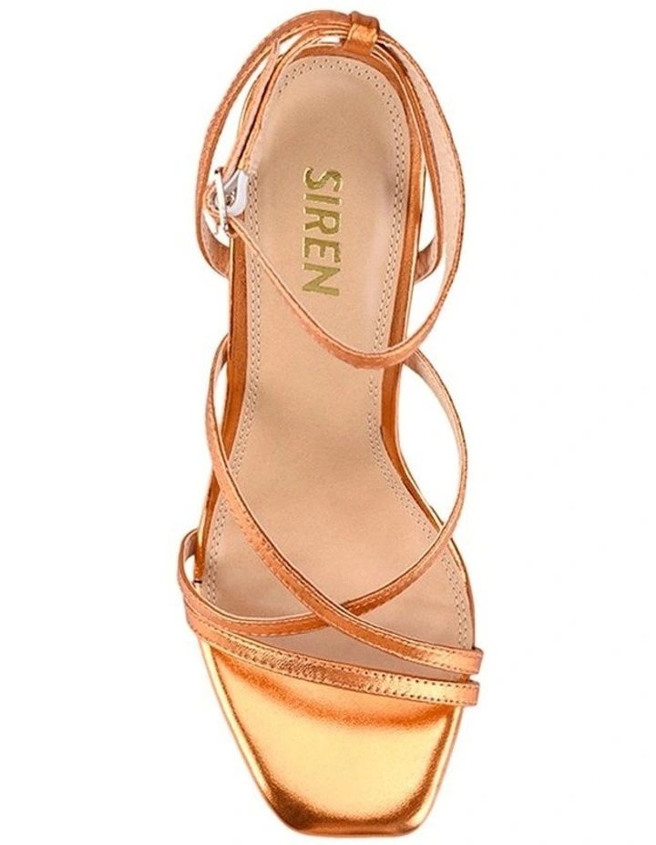 Best deal 𧨠Siren Dagger Stiletto Heels In Orange βοΈ - Image 4